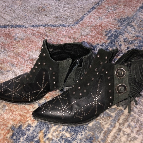 Mexicana Bev Western Booties - Picture 4 of 6